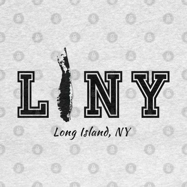 Long Island NY (Light Colors) by Proud Town Tees
